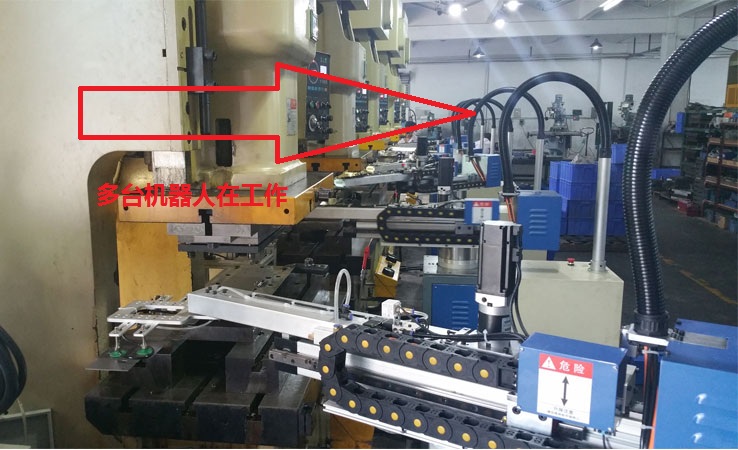 功力HZGL-4冲压检测器与东莞某客户五金厂合作案例
